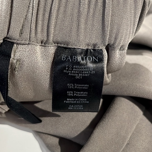 Aritzia Babaton Dexter Kohl Terado Pull-On Tuxedo Pants - Picture 11 of 11